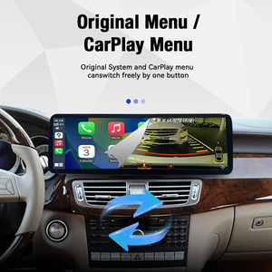 ZWNAV 2560*720p 14.9 นิ้ว รองรับ Apple Carplay สำหรับรถยนต์ Mercedes Benz CLS ปี 2010-2011 ระบบปฏิบัติการ LINUX เครื่องเล่นมัลติมีเดียในรถยนต์ พร้อมระบบนำทาง GPS - Product Image 3