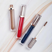 Gloss à lèvres liquide nacré scintillant, longue tenue, hydratant, effet repulpant, waterproof, maquillage de fête essentiel, plusieurs couleurs
