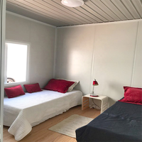Maison conteneur modulaire préfabriquée sur mesure en gros - Bâtiment moderne de bureau, école, salon, chambre à coucher de taille personnalisable 20FT/40FT