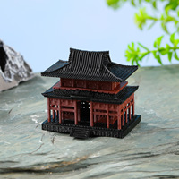 Décoration de table de sable pour aquarium, rocher décoratif, bâtiment ancien, micro-paysage, pavillon, maison, bonsaï, paludarium, vente chaude, directement de l'usine