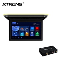 Monitor de Techo para Auto XTRONS de 15.6 Pulgadas con Android, Pantalla Táctil IPS 1920x1080, Plegable, con Sonido Superior y Entrada HD, Reproducción de Video 4K