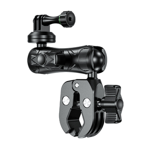 Tốt 3.54 ''đôi ổ <span class=keywords><strong>c</strong></span>ắm <span class=keywords><strong>c</strong></span>ánh tay 1/4"-20 chủ đề Máy Ảnh kẹp núi Tripod núi Adapter cho hành động xe máy giấy phép tấm khung - Product Image 1