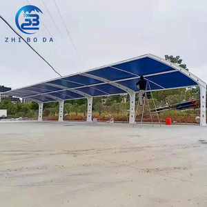 Système de support photovoltaïque à longue durée de vie Système de montage de parking solaire à double aile Design industriel Système d'alimentation solaire Sunshine - Product Image 6