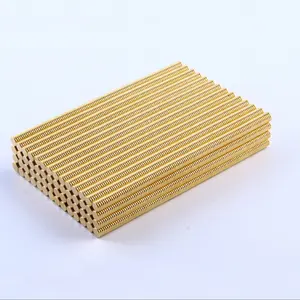 Balin High Quality Customized Gold Plated Neodymium Magnet for Gold, Coated Permanent Magnet Test Gold Pated