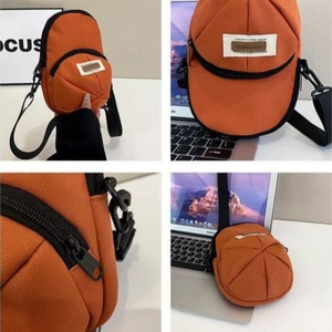 <span class=keywords><strong>Sac</strong></span> bandoulière unisexe tendance de style japonais et coréen en nylon écologique, multi-poches, <span class=keywords><strong>petit</strong></span> <span class=keywords><strong>sac</strong></span> <span class=keywords><strong>pour</strong></span> téléphone <span class=keywords><strong>pour</strong></span> hommes - Product Image 3