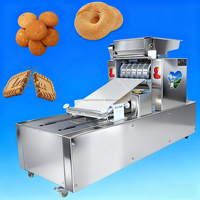 Machine à mouler rotative pour la fabrication de biscuits, soda, crevettes, poisson, céréales, craquelins, dattes, macarons fourrés, presse à biscuits, puffs de farine