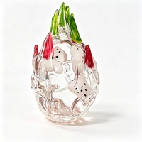 Jouet Squishy Fruit du Dragon en TPR, Haute Transparence, à Rebond Lent, Design Réaliste, Anti-Stress