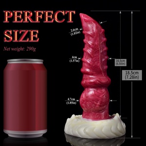NNSX Beast <b>Dildo</b> Super Thick <b>Dildo</b> Vaginal Massager Anal Plug Monster Spike Penis Soft Silicone <b>Dildo</b> Sex Toy Wholesale Supplier - Product Image 2