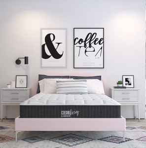 Free sample customized King Size cool Gel Premium Memory Foam bedroom mattress