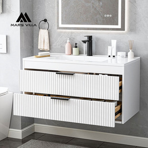 Mars Villa USA Europa, Mueble de Baño Pequeño con Dos Cajones, Tamaño Personalizado para Apartamento, Entrega <span class=keywords><strong>en</strong></span> 15 a 35 Días, Gran Venta - Product Image 2