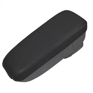 Carfu ที่วางแขนอุปกรณ์เสริมรถยนต์,คอนโซลกลางรถยนต์กล่องที่นั่งที่พักแขนสีดำกล่องคอนโซลหลายที่วางแขนสำหรับรถยนต์