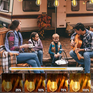 E27 Guirlande de Jardin Extérieure Étanche Décorative Suspendue Lampe Connectable Incassable S14 Led Guirlande Lumineuse - Product Image 4