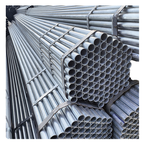 Трубы стальные сварные ASTM <span class=keywords><strong>ERW</strong></span>, диаметр 16-106 мм, высокоточные круглые стальные трубы для строительных конструкций, стандарт GB/T Q235 Q355 - Product Image 1