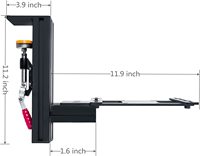 Soporte de Escritorio para Joystick MG de Metal para Juegos de Simulación de Vuelo y Controles de Aceleración, Construcción de Aluminio, Compatibilidad Universal
