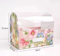 IMEE Luxe en stock : Boîte d'emballage pour gâteau floral et panier cadeau floral pour la Fête des Mères, la Saint-Valentin, et les cadeaux de fleuriste