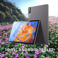 Tablet PC Android 15 10,95 Inci G99 MTK8781 Octa Core 8GB 128GB Layar Kapasitif 4G WiFi USB Tipe C