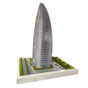 Modello in Scala 1:50 di Torre <span class=keywords><strong>Immobiliare</strong></span> in Confezione di Legno Massiccio - Product Image 2