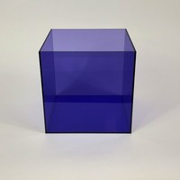 Personnalisé Acrylique Blanc/Noir/Coloré Buffet Acrylique Cube Affichage Alimentaire Riser Racks