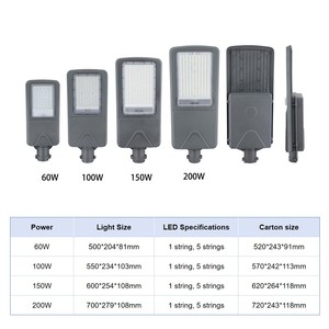 Lampadaire LED solaire intelligent 12h avec alimentation par batterie Boîtier de lampadaire solaire IP66 - Product Image 3