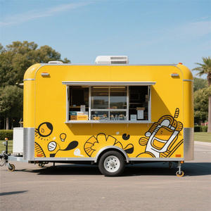 2025 Mirror Stainless Steel Mobile Trucks For Sale Usa Ice Cream Coffee Food Truck - Product Image 4