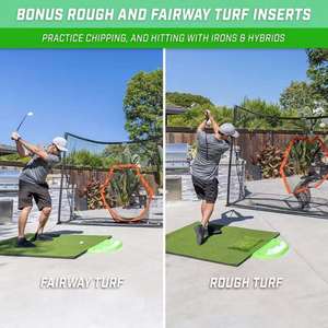 EVA <b>Golf</b> Hitting <b>Mat</b> 4 in 1 Replacement,Indoor Outdoor Multi Functional Swing Practice Pad for Home Training Best Selling - Product Image 1