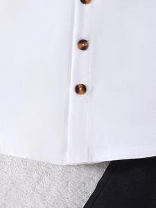 Ensemble trois pièces en coton pour garçon et bébé : haut à col à manches courtes, gilet à bretelles, 3 pièces - Product Image 5