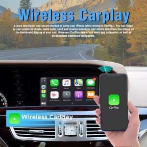 Interface sans fil MMI CarPlay Android Auto pour Mercedes Benz <span class=keywords><strong>CL</strong></span> S Class W221 NTG3.0 NTG3.5 2006-2012 Mirror Link Plug Play - Product Image 6