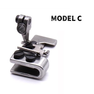 Nuevo pie de arrastre doble para doble pliegue con 4 hilos para dos capas de tela, compatible con overlockers de brazo bajo/medio/alto - Product Image 2