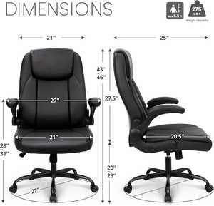 <span class=keywords><strong>Fauteuil</strong></span> de salle informatique JL bon marché Pu pour bureau à domicile <span class=keywords><strong>fauteuil</strong></span> de patron noir multifonctionnel rembourré tout au long de la journée confort - Product Image 5