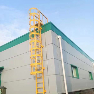 FRP <b>Ladder</b> Cage, Storage tank Handrail Straight <b>Ladder</b> Customization - Product Image 4