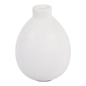 Vaso in terracotta arrotondato, moderno elemento decorativo per soggiorno, camera da letto, ufficio, tavolo da pranzo, decorazioni per la casa - Product Image 3