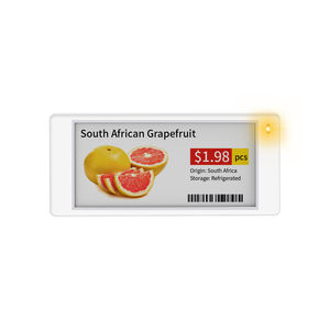 MinewTag 4 вида цветов тонкая 2,9 дюймов Bluetooth 5,0 ESL электронная полка этикетка Epaper бирка Eink цифровая ценовая этикетка для супермаркета - Product Image 1
