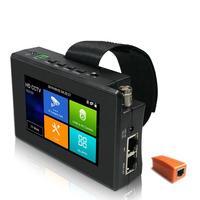 Testeur de caméra CCTV analogique DSEE IPC-1800ADH Plus 1080P 5-en-1 TVI/AHD/CVI/IP avec batterie intégrée de 2400 mAh, prise en charge PTZ 4K, utilisation FTTH