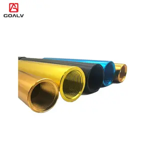 High Quality Precision Drawn 40Mm 2024 T4 Anodized Aluminium Tubes And Pipes Aluminum Tubes Color