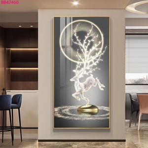 100x50CM Nuovo Grande Quadro con Cornice in Lega di Alluminio e Cristallo Decorazione Murale da Appendere <span class=keywords><strong>per</strong></span> Casa Galleria d'Arte Dropshipping <span class=keywords><strong>per</strong></span> Soggiorno DDP - Product Image 2