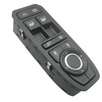 Panel de interruptores para elevalunas eléctricos de coche con control de cerradura de puerta y espejo, conjunto de interruptor maestro para panel de puerta de vehículo