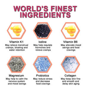 Precio de fábrica R6 PMS Relief Hormone Balance Productos de belleza Gomitas de hierbas para mujeres-Suplemento alimenticio certificado HACCP - Product Image 4