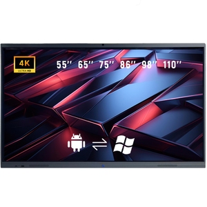 55 65 75 85 86 Inches Touch Screen Interactive <b>Whiteboards</b> Presentation Screen Smartboards Smart White Board School Teaching - Product Image 1