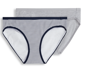 Braguitas de Bikini Triangulares de Cintura Media para Mujer, Talla Grande, de Algodón Sin Costuras, Antibacterianas, Ecológicas, con Logotipo en la Cintura - Product Image 1