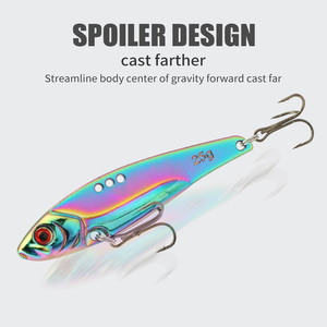 Ushazer <span class=keywords><strong>esche</strong></span> da pesca <span class=keywords><strong>esche</strong></span> da pesca in metallo Vib spigola esca esca esca per pesca a cucchiaio artificiale esca da pesca - Product Image 2