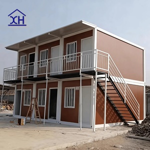 XH <b>Portable</b> Breathable Container House 20ft Steel Solar-Powered Modern Smart Design CE Certified for Hotel & Romania Glamping XH - Product Image 2
