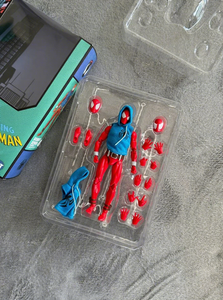 Figura de Acción de PVC de <span class=keywords><strong>Spider</strong></span>-Man <span class=keywords><strong>Scarlet</strong></span> de Stock Ct Toys, Mafex 186, Versión de Cómic Increíble, Anime, Embalaje Original - Product Image 2
