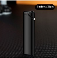 Briquet torche de luxe personnalisé Debang, gravé, fin, rechargeable au butane, coupe-vent, flamme bleue, nouveauté, design cool