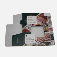 Boîtes en carton personnalisées en matériaux recyclés Kraft PET avec fenêtre transparente en PET, protection UV, pour l'emballage et l'expédition de nouilles