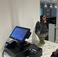 Micropos Tout-en-un CAISSE ENREGISTREUSE TPV Terminal de point de vente avec Celeron J1900 Core I3 I5 Fonction SDK