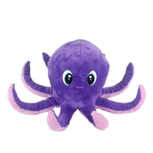 チャーミングで心地よい紫のタコのぬいぐるみは、お子様の喜びと快適さ