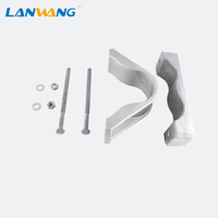 JGP Triple Core Aluminum Trefoil Cable Cleats Wire Rope Clip -40~180 30~210mm Fournitures Électriques Directement du Fabricant