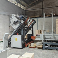 Auto Wood Pallet Assembly Machine Pallet Nailing Production Line
