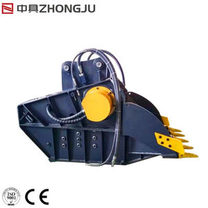 1-50 टन खुदाई के लिए मोटर के साथ खुदाई हाइड्रोलिक रॉक क्रशर बाल्टी - Product Image 6