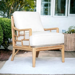 Chaise d'extérieur vintage en rotin de conception industrielle haut de gamme, une place, pour école, parc, jardin, restaurant, adultes - Product Image 1
